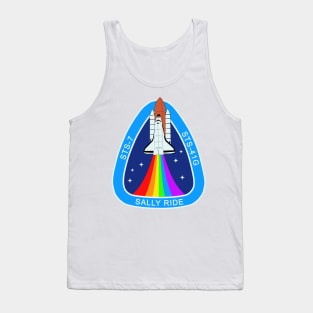 Sally Ride Mission Patch Tank Top